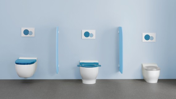 Geberit Bambini Rimfree® WC sanitaarkeraamika