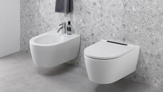 Vannitoaseeria Geberit ONE bideed ja WC-potid Vannitoaseeria Geberit ONE bideed ja WC-potid