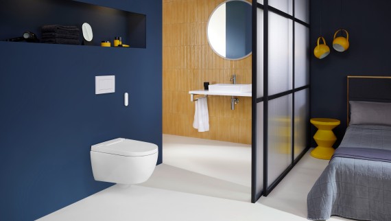 Geberit AquaClean Alba hotellis Geberit AquaClean Alba hotellis