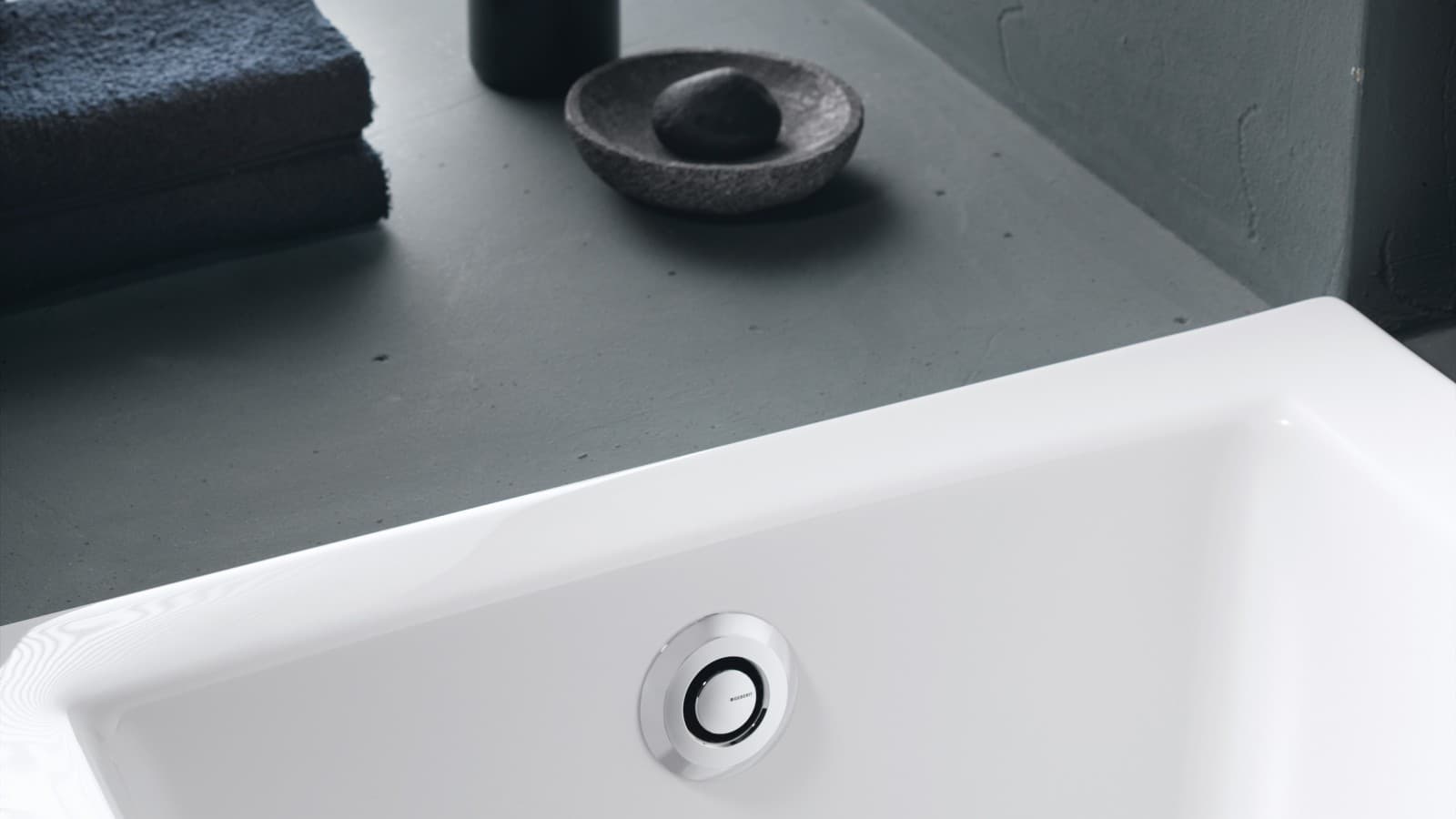Vanni äravool PushControl funktsiooniga Vanni äravool PushControl funktsiooniga