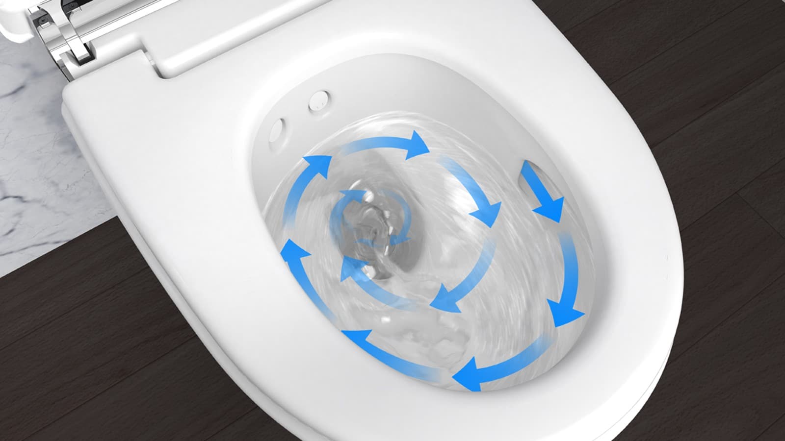 Geberit AquaCleani TurboFlushi tehnoloogia Geberit AquaCleani TurboFlushi tehnoloogia