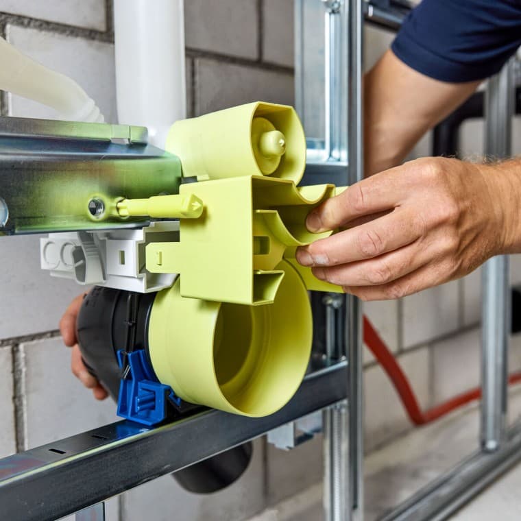 Geberit GIS element seinale riputatavale WC-potile Power & Connect kastiga Geberit GIS element seinale riputatavale WC-potile Power & Connect kastiga