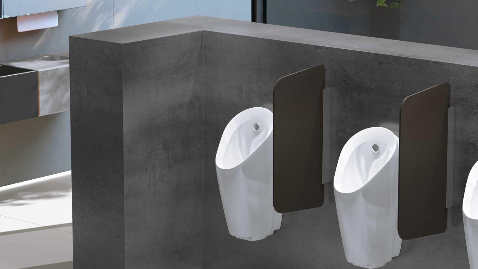 Geberit pissuaar Preda avalikus sanitaarruumis Geberit pissuaar Preda avalikus sanitaarruumis