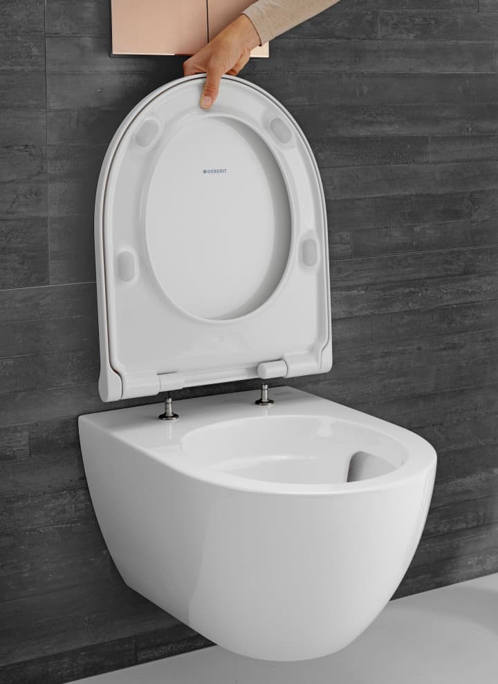 Kiirkinnitusega Geberit Acanto WC-pott Kiirkinnitusega Geberit Acanto WC-pott